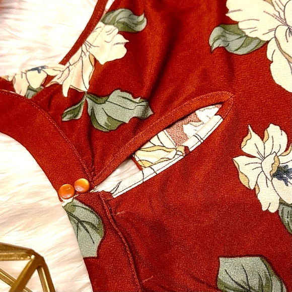 FAITH AND JOY Women’s Magnolia Halter Blouse | Size L - Picture 7 of 8